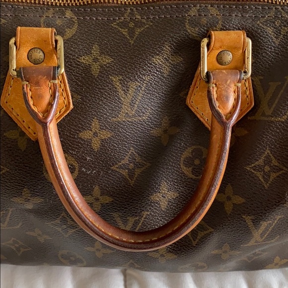 *AUTHENTIC LOUIS VUITTON MONOGRAM SPEEDY 25* - Picture 5 of 7
